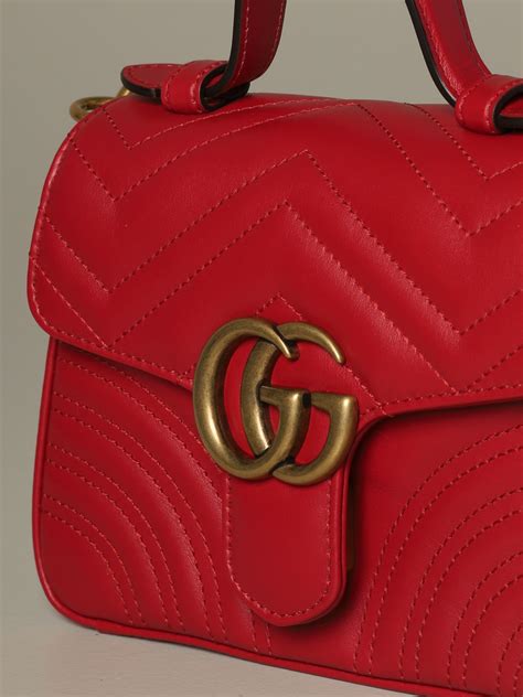 gucci messenger crossbody bag red|Gucci crossbody bag price.